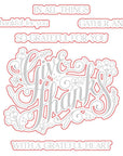 Honey Bee Stamps - Honey Cuts - Give Thanks-ScrapbookPal