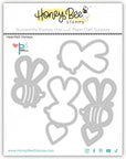 Honey Bee Stamps - Honey Cuts - Heartfelt Honeys-ScrapbookPal