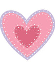 Honey Bee Stamps - Honey Cuts - In Stitches: Heart-ScrapbookPal