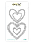 Honey Bee Stamps - Honey Cuts - In Stitches: Heart-ScrapbookPal