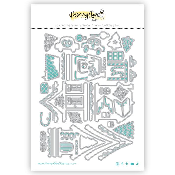 Honey Bee Stamps - Honey Cuts - Lovely Layers: Alice's Gingerbread Lane-ScrapbookPal
