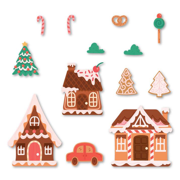 Honey Bee Stamps - Honey Cuts - Lovely Layers: Alice's Gingerbread Lane-ScrapbookPal