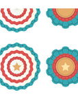 Honey Bee Stamps - Honey Cuts - Lovely Layers: Bunting-ScrapbookPal