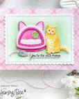 Honey Bee Stamps - Honey Cuts - Lovely Layers: Cat Bed-ScrapbookPal