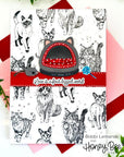 Honey Bee Stamps - Honey Cuts - Lovely Layers: Cat Bed-ScrapbookPal