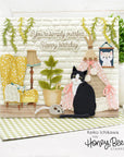 Honey Bee Stamps - Honey Cuts - Lovely Layers: Cats-ScrapbookPal