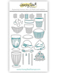Honey Bee Stamps - Honey Cuts - Lovely Layers: Cupcakes & More-ScrapbookPal