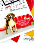 Honey Bee Stamps - Honey Cuts - Lovely Layers: Dog Beds-ScrapbookPal