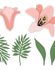 Honey Bee Stamps - Honey Cuts - Lovely Layers: Easter Lily-ScrapbookPal