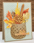 Honey Bee Stamps - Honey Cuts - Lovely Layers: Fall Foliage-ScrapbookPal