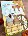 Honey Bee Stamps - Honey Cuts - Lovely Layers: Farm Cart-ScrapbookPal