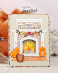 Honey Bee Stamps - Honey Cuts - Lovely Layers: Fireplace-ScrapbookPal