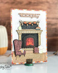 Honey Bee Stamps - Honey Cuts - Lovely Layers: Fireplace-ScrapbookPal