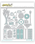 Honey Bee Stamps - Honey Cuts - Lovely Layers: Front Porch Falloween Add-On-ScrapbookPal
