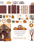 Honey Bee Stamps - Honey Cuts - Lovely Layers: Front Porch Falloween Add-On-ScrapbookPal