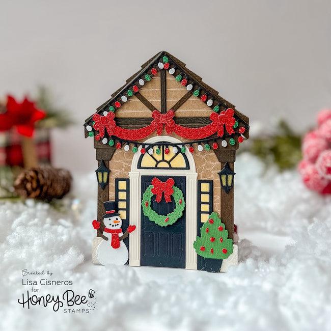 Honey Bee Stamps - Honey Cuts - Lovely Layers: Front Porch Holiday Add-On-ScrapbookPal