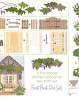 Honey Bee Stamps - Honey Cuts - Lovely Layers: Front Porch Spring Add-On-ScrapbookPal