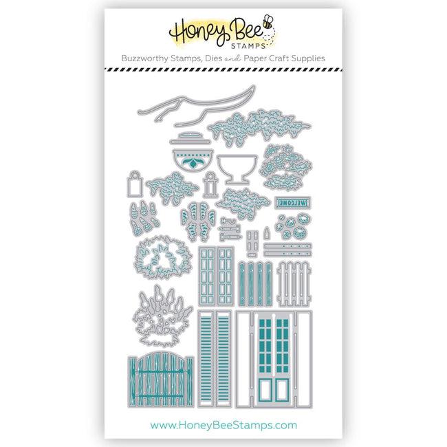 Honey Bee Stamps - Honey Cuts - Lovely Layers: Front Porch Spring Add-On-ScrapbookPal