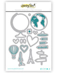 Honey Bee Stamps - Honey Cuts - Lovely Layers: Globe-ScrapbookPal