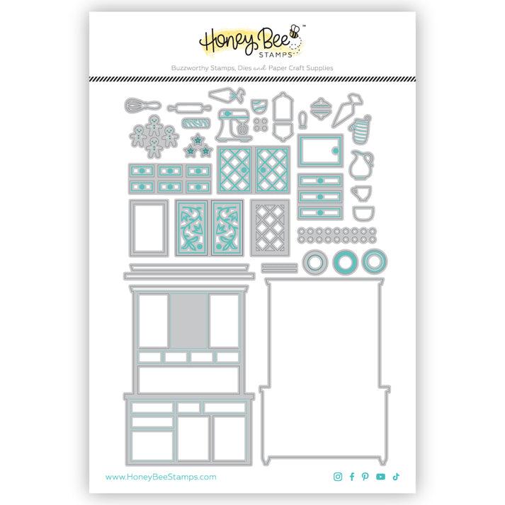 Honey Bee Stamps - Honey Cuts - Lovely Layers: Hoosier Cabinet-ScrapbookPal
