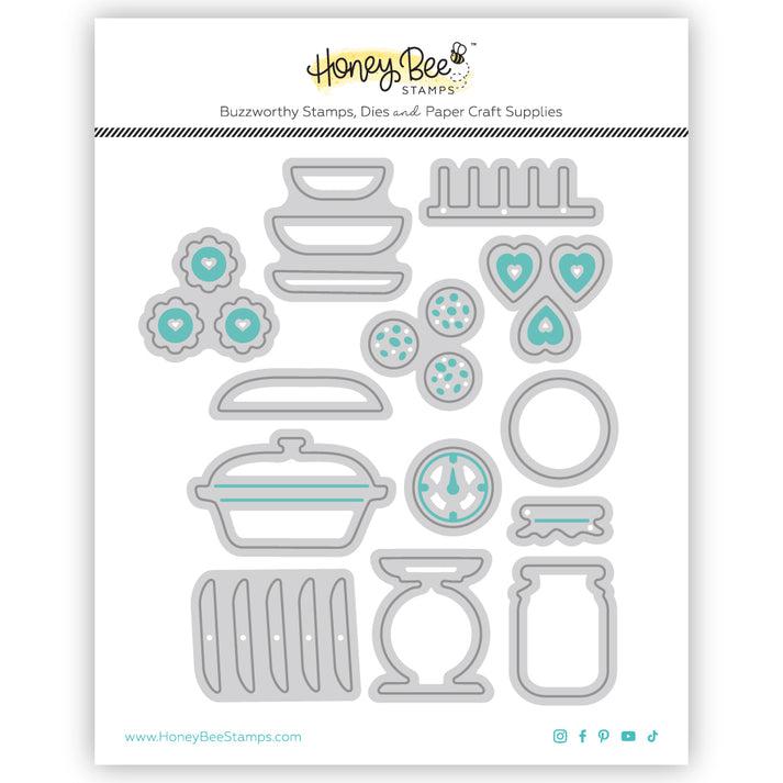Honey Bee Stamps - Honey Cuts - Lovely Layers: Hoosier Cabinet - Baking Add-On-ScrapbookPal