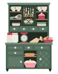 Honey Bee Stamps - Honey Cuts - Lovely Layers: Hoosier Cabinet - Baking Add-On-ScrapbookPal