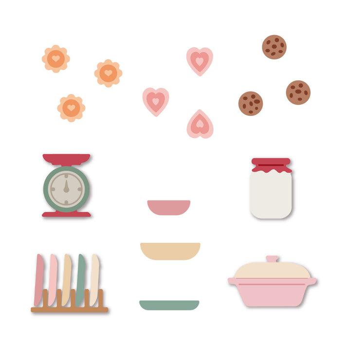 Honey Bee Stamps - Honey Cuts - Lovely Layers: Hoosier Cabinet - Baking Add-On-ScrapbookPal