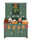 Honey Bee Stamps - Honey Cuts - Lovely Layers: Hoosier Cabinet - Holiday Add-On-ScrapbookPal