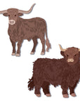 Honey Bee Stamps - Honey Cuts - Lovely Layers: Hooves & Horns-ScrapbookPal