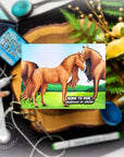 Honey Bee Stamps - Honey Cuts - Lovely Layers: Horse-ScrapbookPal