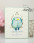 Honey Bee Stamps - Honey Cuts - Lovely Layers: Love Birds-ScrapbookPal