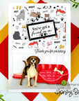 Honey Bee Stamps - Honey Cuts - Lovely Layers: Medium Dogs-ScrapbookPal