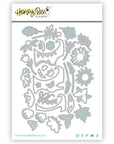 Honey Bee Stamps - Honey Cuts - Lovely Layers: Mini Fall Florals-ScrapbookPal