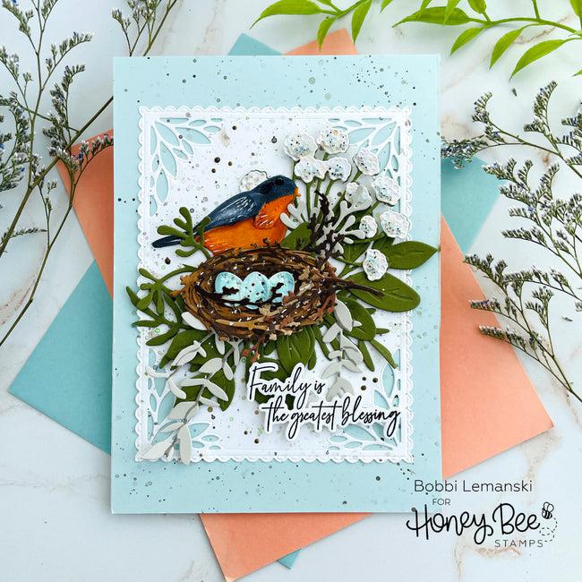 Honey Bee Stamps - Honey Cuts - Lovely Layers: Nest-ScrapbookPal