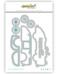 Honey Bee Stamps - Honey Cuts - Lovely Layers: Pedal Car-ScrapbookPal