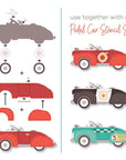 Honey Bee Stamps - Honey Cuts - Lovely Layers: Pedal Car-ScrapbookPal