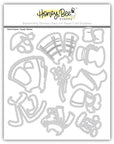 Honey Bee Stamps - Honey Cuts - Lovely Layers: Porch Goose-ScrapbookPal