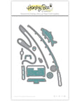 Honey Bee Stamps - Honey Cuts - Lovely Layers: Rod & Reel-ScrapbookPal