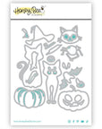 Honey Bee Stamps - Honey Cuts - Lovely Layers: Scaredy Cat-ScrapbookPal