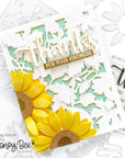 Honey Bee Stamps - Honey Cuts - Lovely Layers: Sunflowers-ScrapbookPal