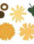 Honey Bee Stamps - Honey Cuts - Lovely Layers: Sunflowers-ScrapbookPal