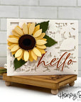 Honey Bee Stamps - Honey Cuts - Lovely Layers: Sunflowers-ScrapbookPal