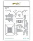 Honey Bee Stamps - Honey Cuts - Lovely Layers: Tool Box Mechanics Add-On-ScrapbookPal