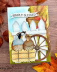 Honey Bee Stamps - Honey Cuts - Lovely Layers: Wagon Wheel-ScrapbookPal