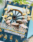 Honey Bee Stamps - Honey Cuts - Lovely Layers: Wagon Wheel-ScrapbookPal