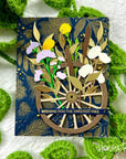 Honey Bee Stamps - Honey Cuts - Lovely Layers: Wagon Wheel-ScrapbookPal