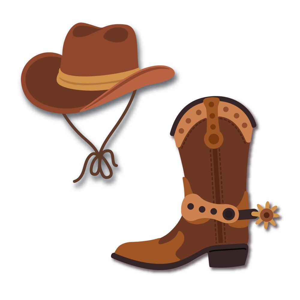 Honey Bee Stamps - Honey Cuts - Lovely Layers: Western Wear-ScrapbookPal