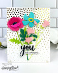 Honey Bee Stamps - Honey Cuts - Lovely Layers: Wildflowers-ScrapbookPal