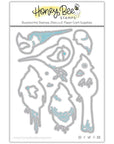 Honey Bee Stamps - Honey Cuts - Lovely Layers: Winter Birds-ScrapbookPal