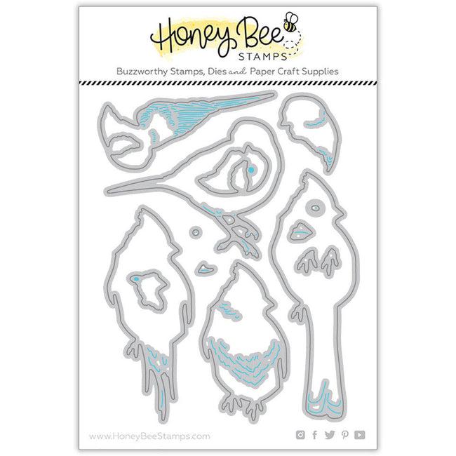 Honey Bee Stamps - Honey Cuts - Lovely Layers: Winter Birds-ScrapbookPal